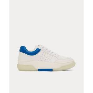 NEW AMIRI men's stadium low sneakers in white blue